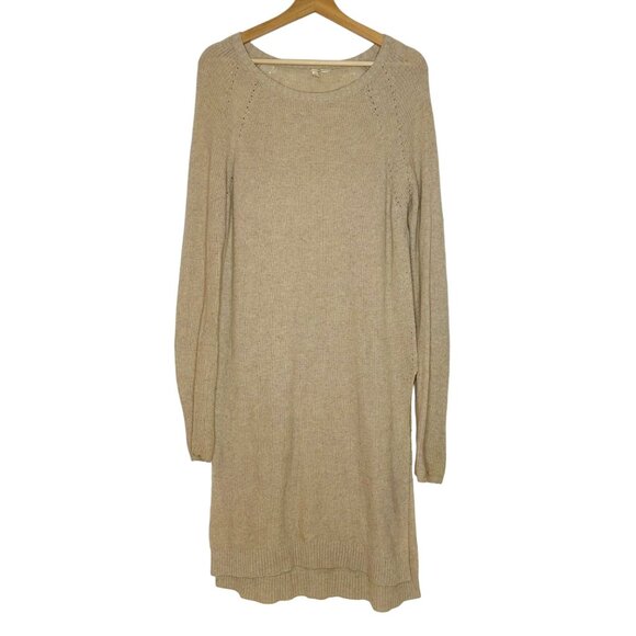 Anthropologie Cream Crew Neck Sweater - Picture 3 of 16